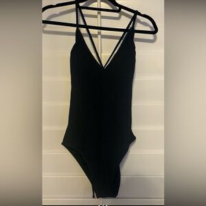 Abercrombie and Fitch Black One Piece Bathing Suit